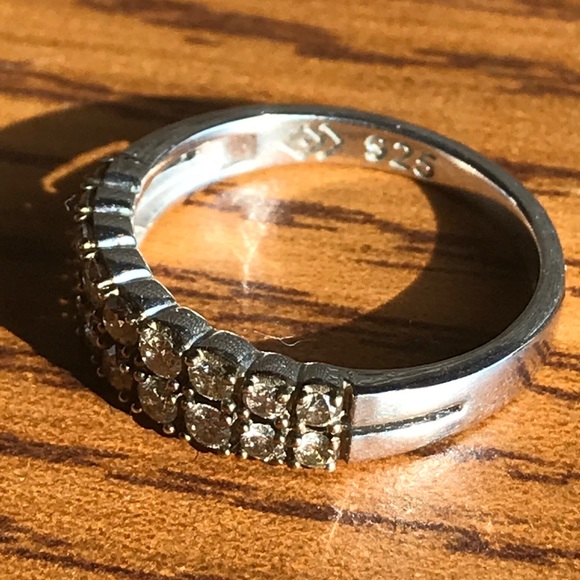 Genuine Champagne Diamond Ring - Picture 5 of 8